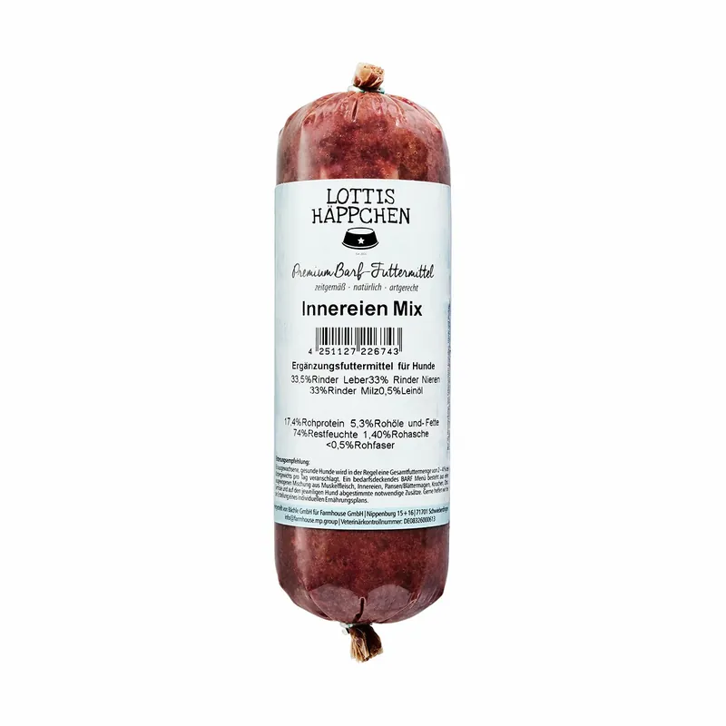 LOTTIS HÄPPCHEN Innereien Mix 250 g Echt